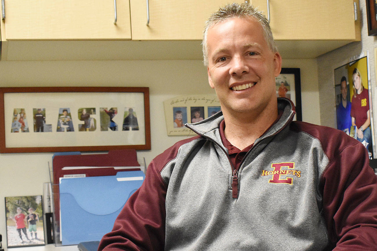 Phil Engebretsen assumed the duties of Enumclaw High principal July 1, replacing former principle Aaron Lee. File photo by Kevin Hanson