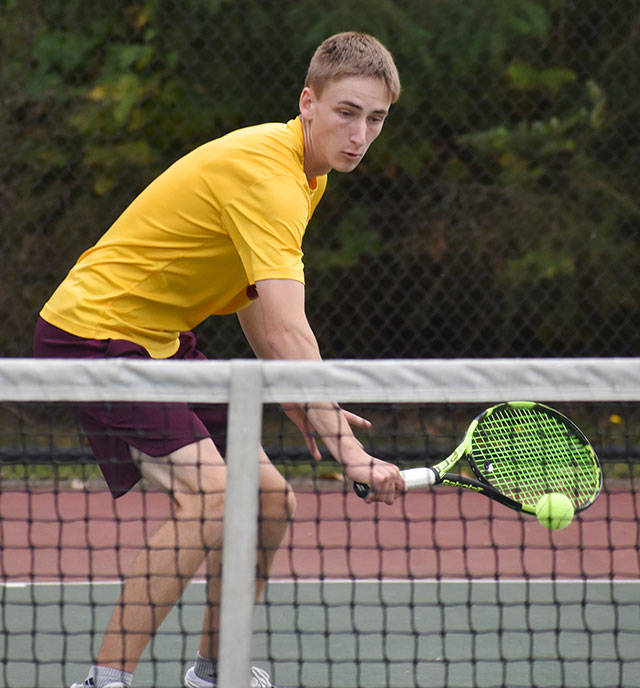 White Rivers Jared Zaugg, who placed 5th in last years state tournament, is once again on the path to state. File photo by Kevin Hanson