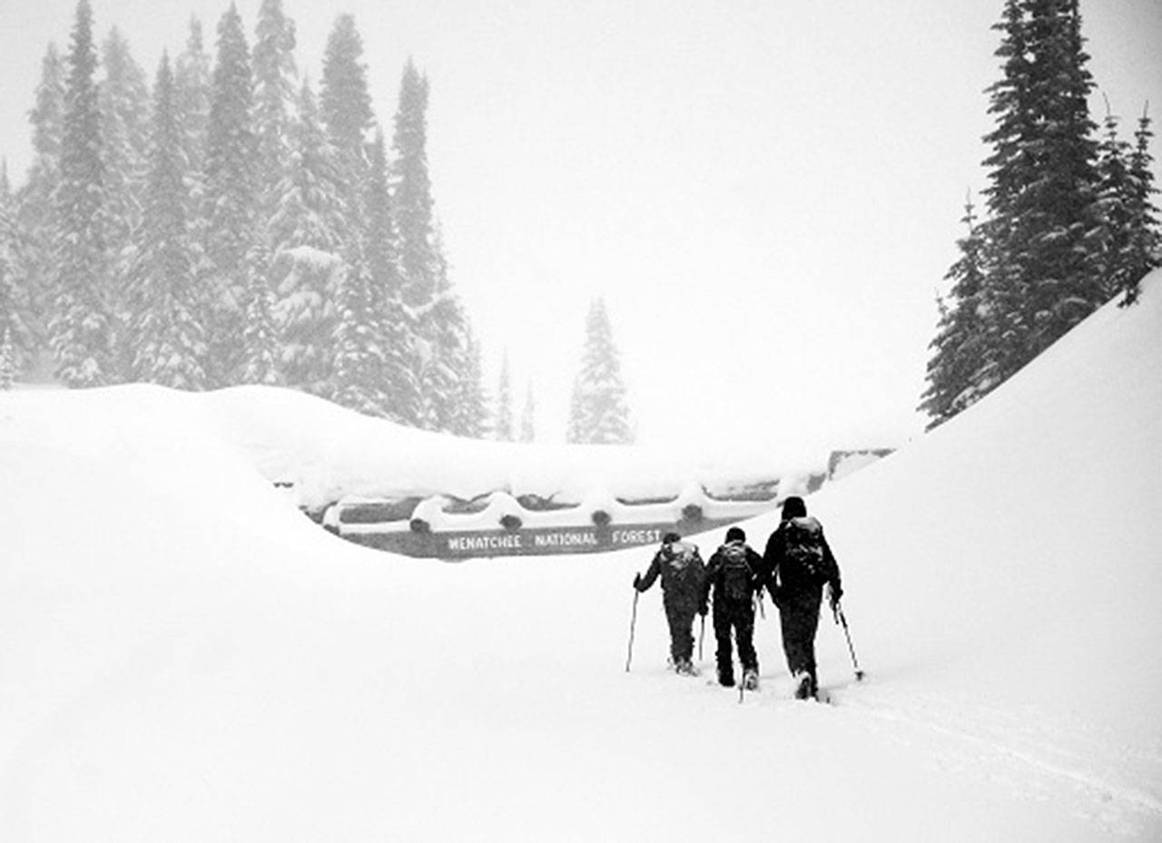 According to the Washington State Department of Transportation, it takes around 3,000 hours for snow crews to clear two billion cubic yards of snow to re-open the passes every year. Photo courtesy WSDOT                                According to the Washington State Department of Transportation, it takes around 3,000 hours for snow crews to clear two billion cubic yards of snow to re-open the passes every year. Photo courtesy WSDOT