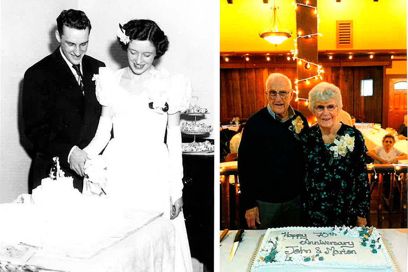 Enumclaw couple celebrates 70 years of marriage