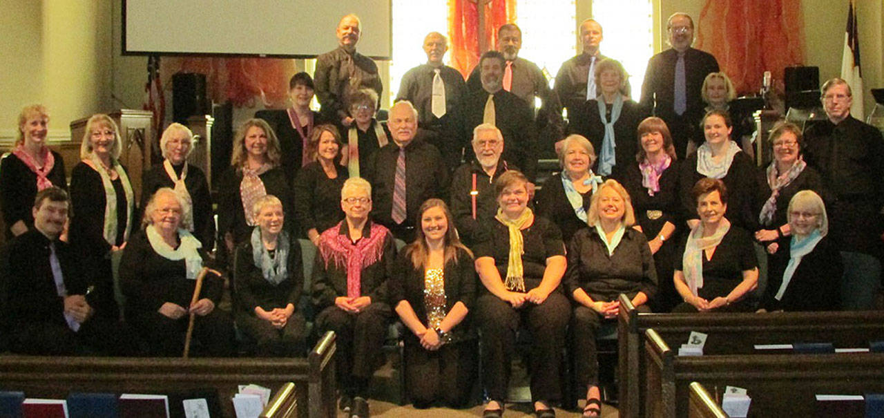 The Cascade Foothills Chorale performed its spring 2019 concert June 8-9 at Enumclaw’s Calvary Presbyterian Church. Photo courtesy Cascade Foothills Chorale