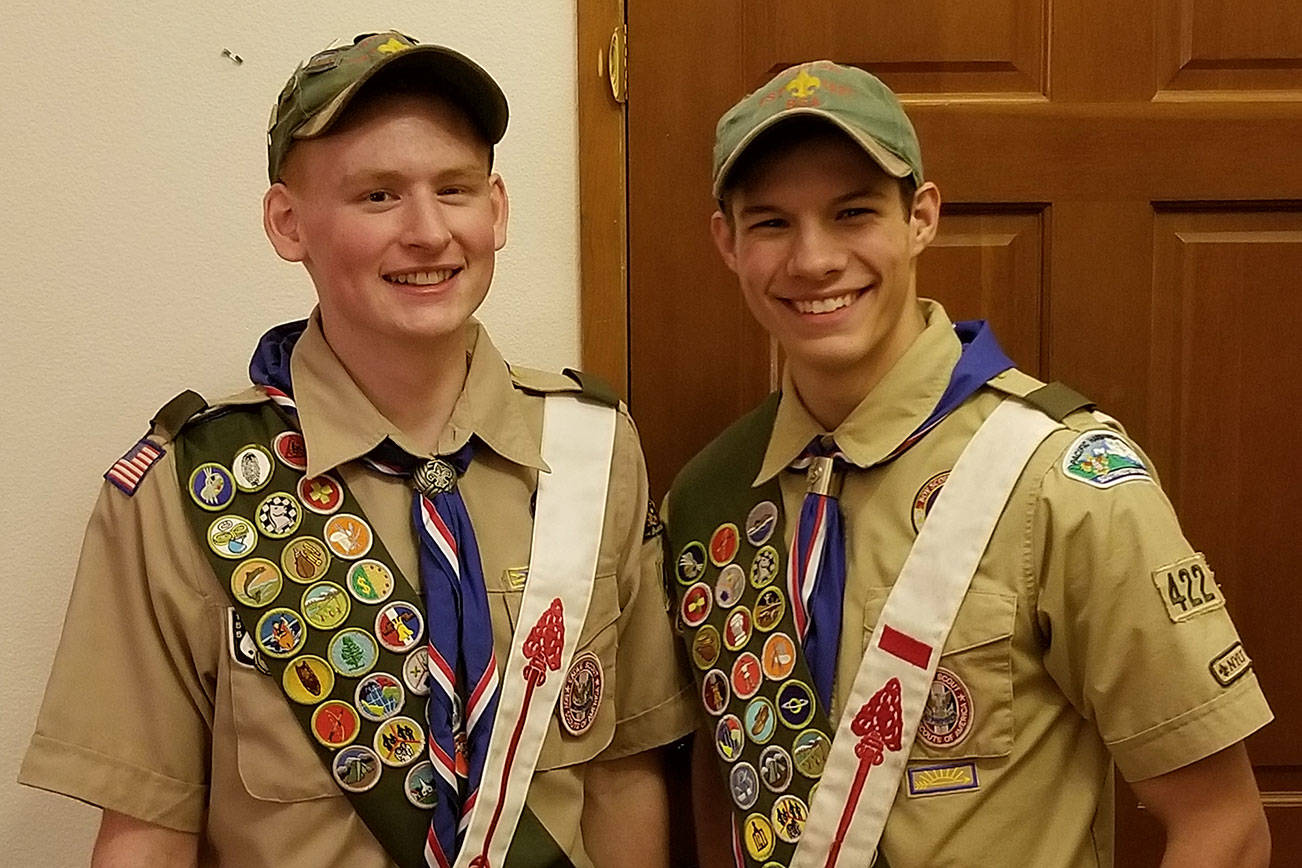 Enumclaw Eagle Scouts honored