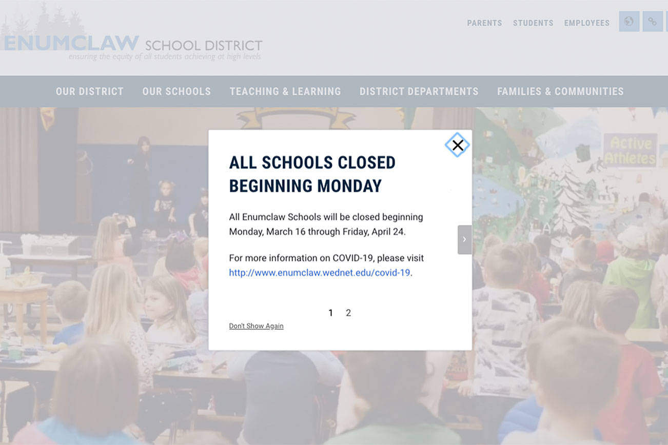 Plateau schools closed through April