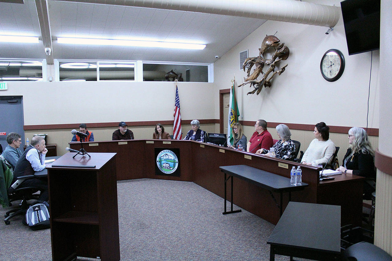 The Black Diamond City Council is looking for a way to continue city business virtually while Washington is under quarantine. Photo by Ray Miller-Still