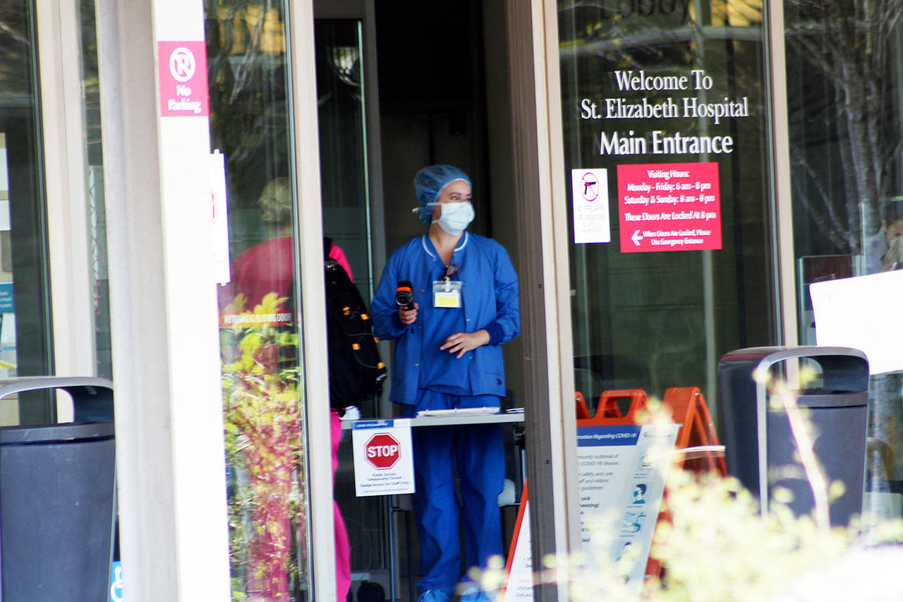St. Elizabeth nurses went three weeks without N-95 masks