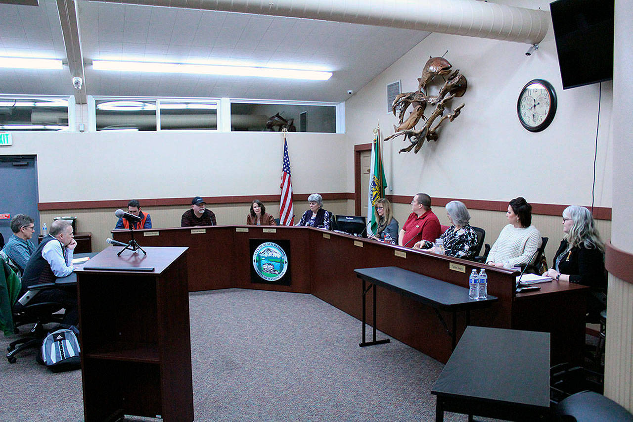 The Black Diamond City Council is not meeting in person at the moment, but over Zoom. Instructions on how to attend these virtual meetings can be found on the council’s agenda and agenda packets. Photo by Ray Miller-Still