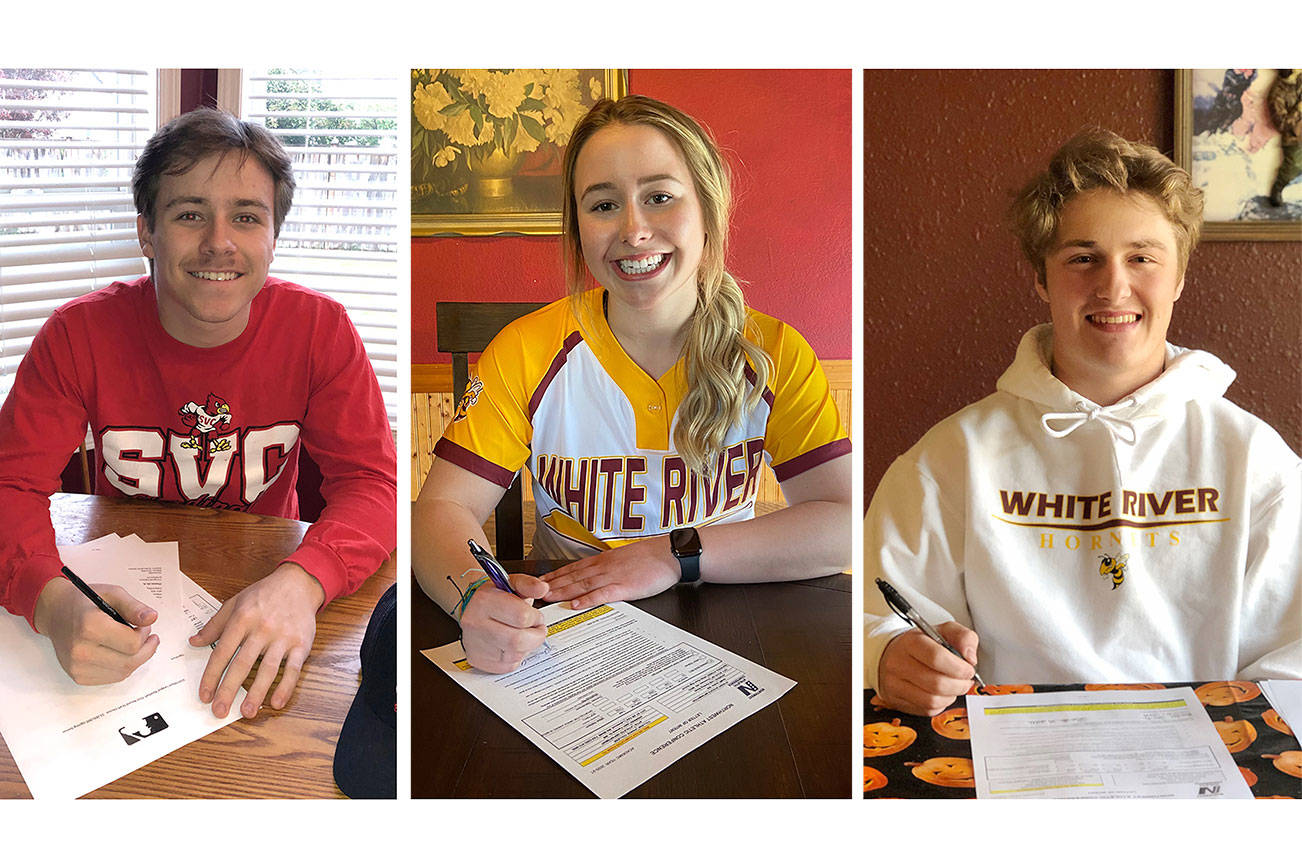 White River athletes officially join collegiate programs