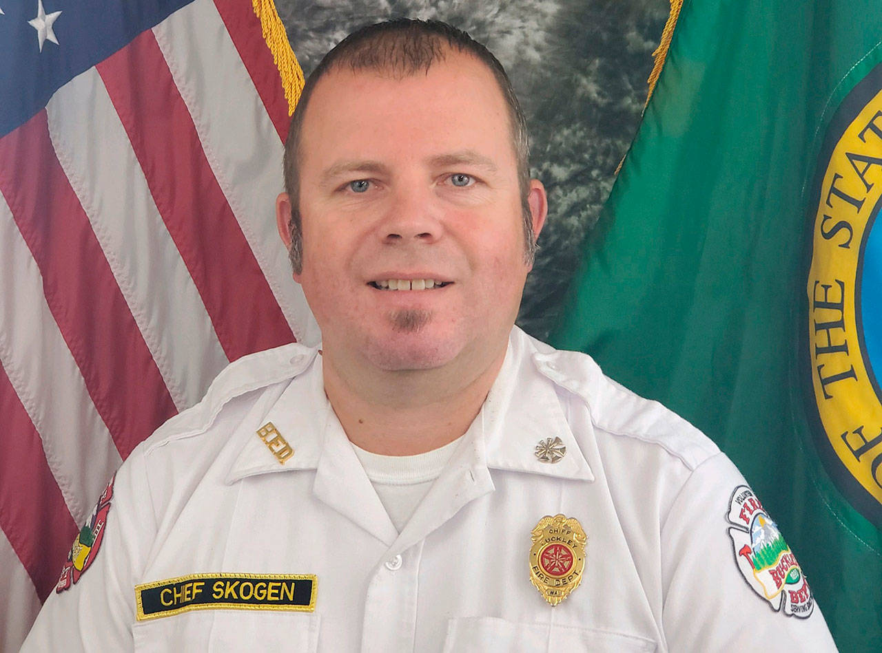 Eric Skogen is the new Buckley fire chief. Submitted photo