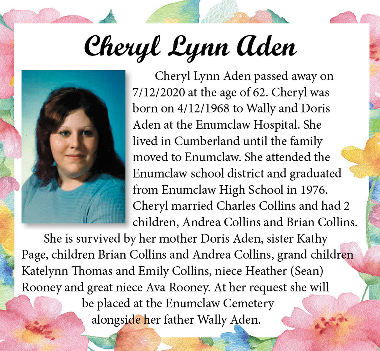 Cheryl Aden