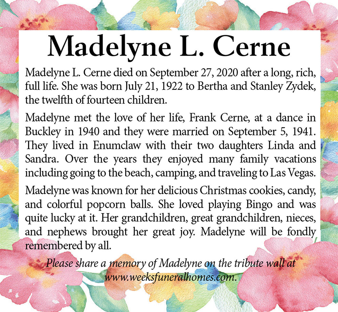 Madelyne Cerne