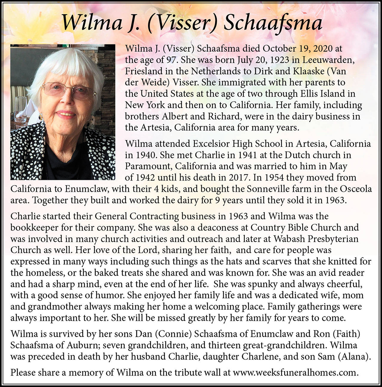 Wilma Schaafsma