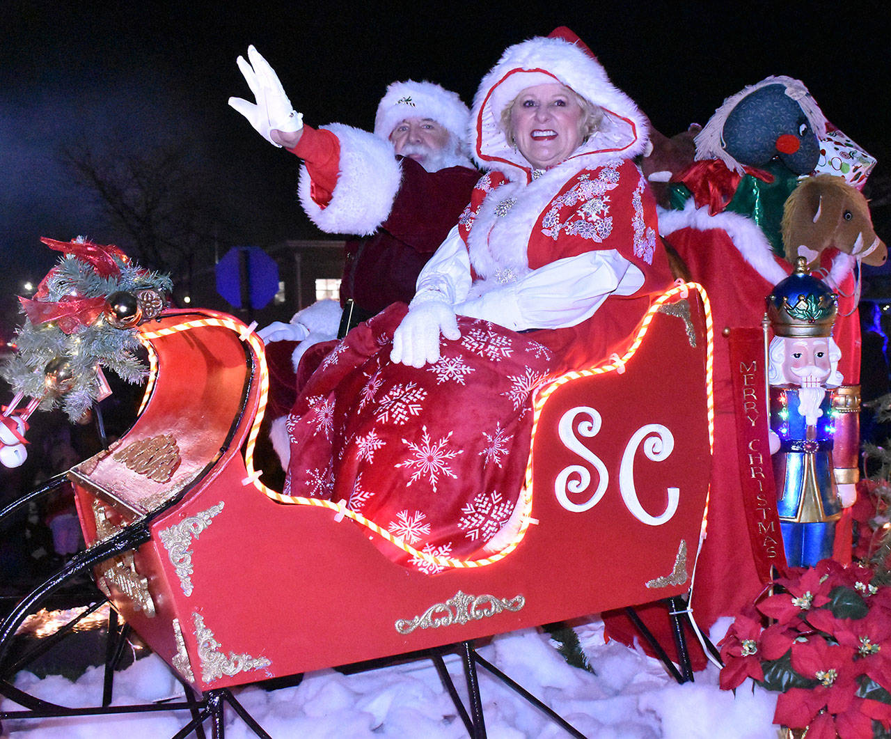 In addition to traveling through Enumclaw and Buckley, Santa will also be at the Enumclaw Expo Center’s Hometown Holiday Parade Dec. 4 - 6, in place of being a part of the normal Enumclaw holiday parade. File photo