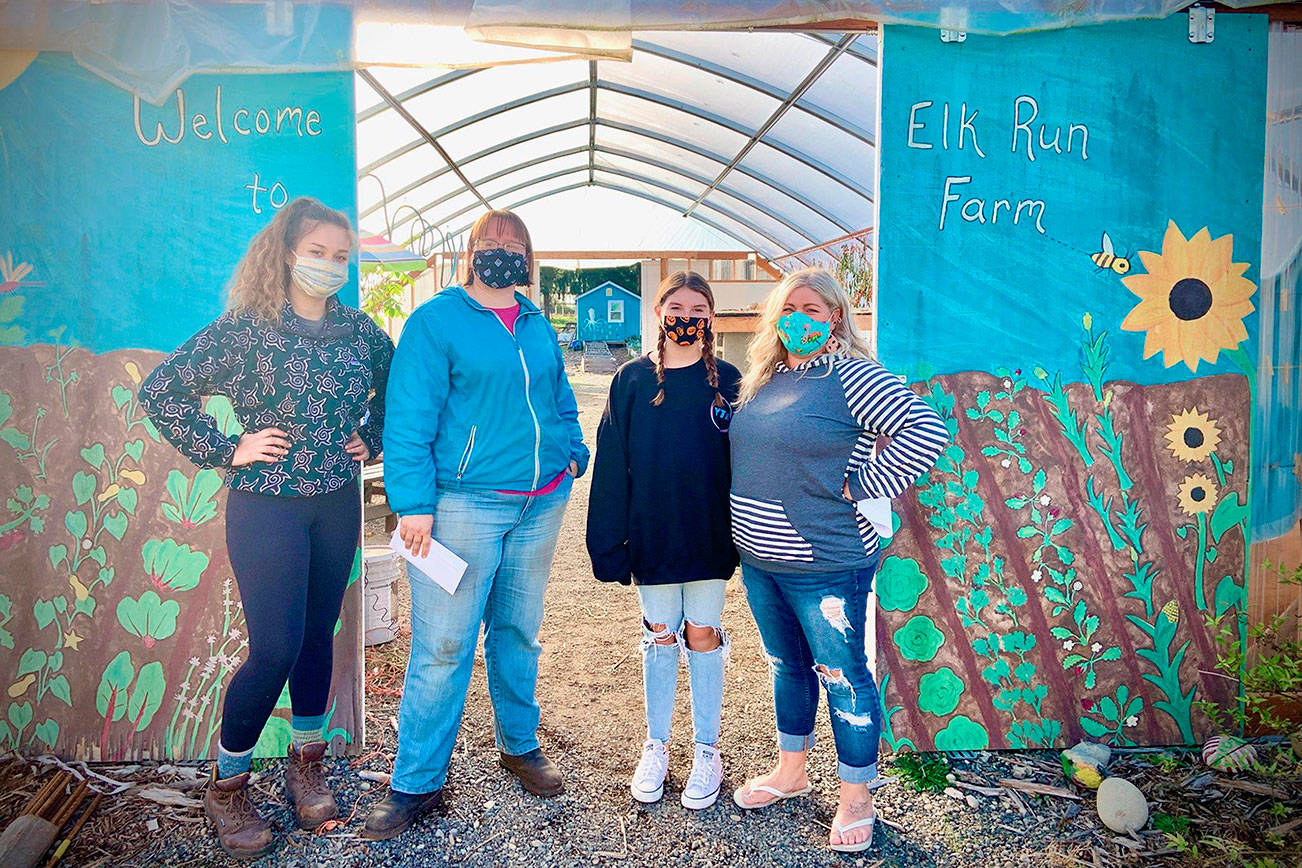 The 100+ Women Who Care Foothills’ recently voted to give Elk Run Farm, a Maple Valley-based fresh fruit and vegetable grow operation, $6,100. Contributed photo