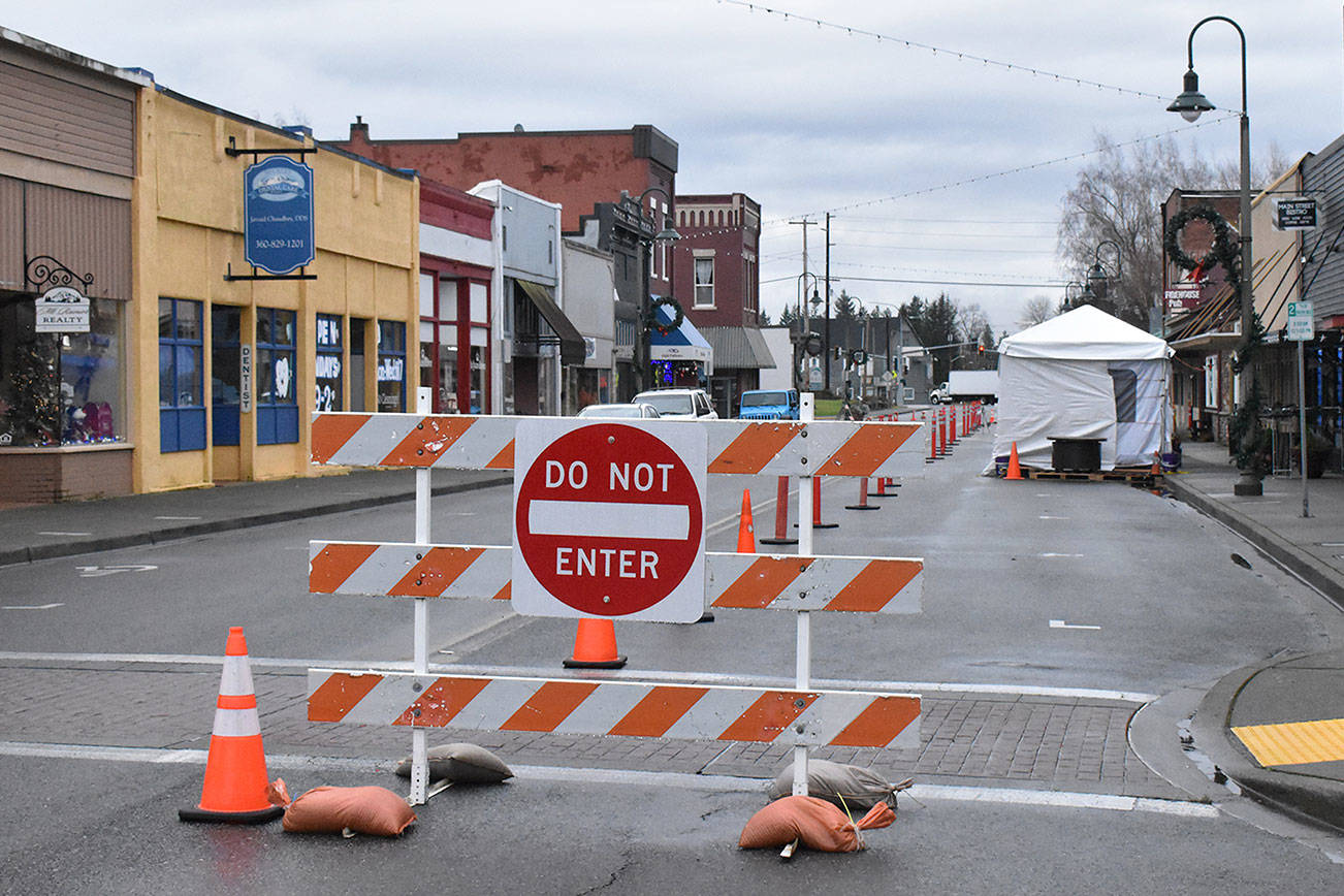 Main Street is oneway through downtown Buckley CourierHerald