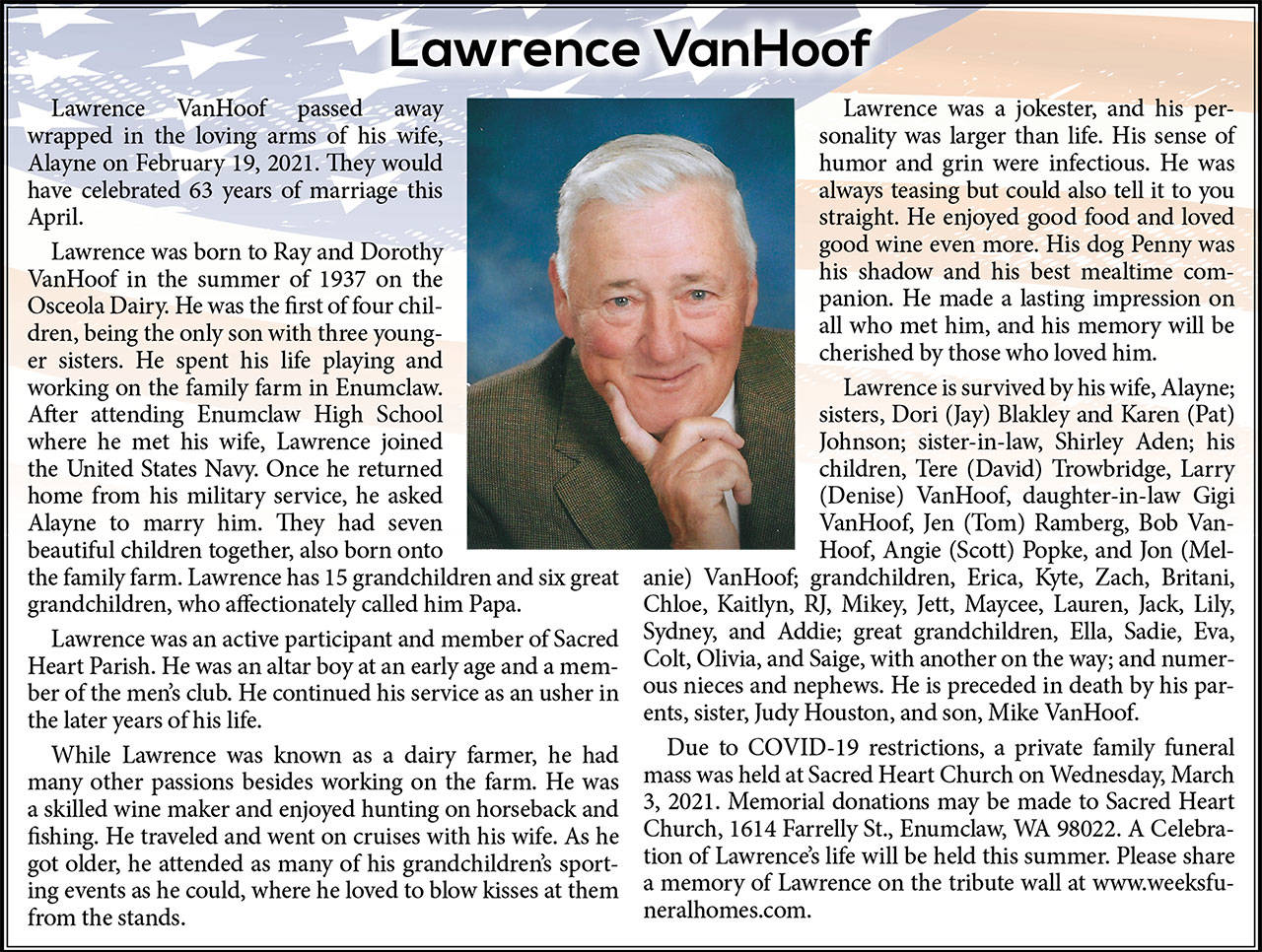 Lawrence VanHoof