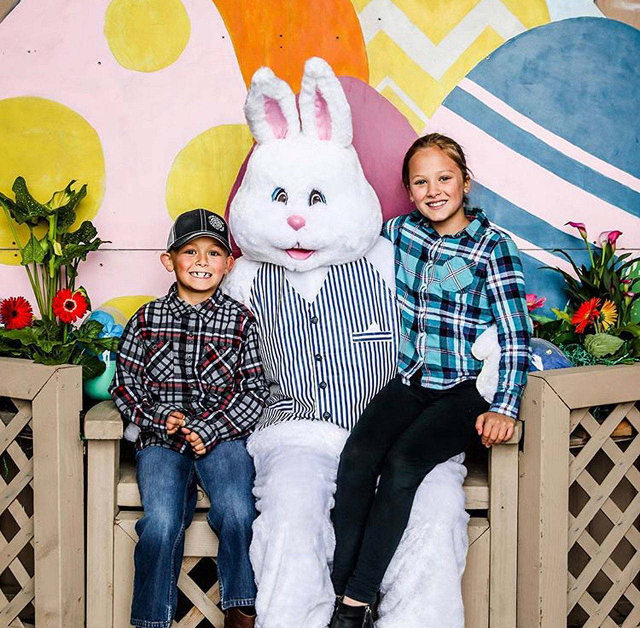 For those who want to get some photos with the Easter Bunny, Thomasson Family Farm is having professional photographer Kailey Wallin come to the Bunny Patch on March 27 and 28 from 9:30 a.m. to 1 p.m. Photo courtesy Thomasson Family Farm