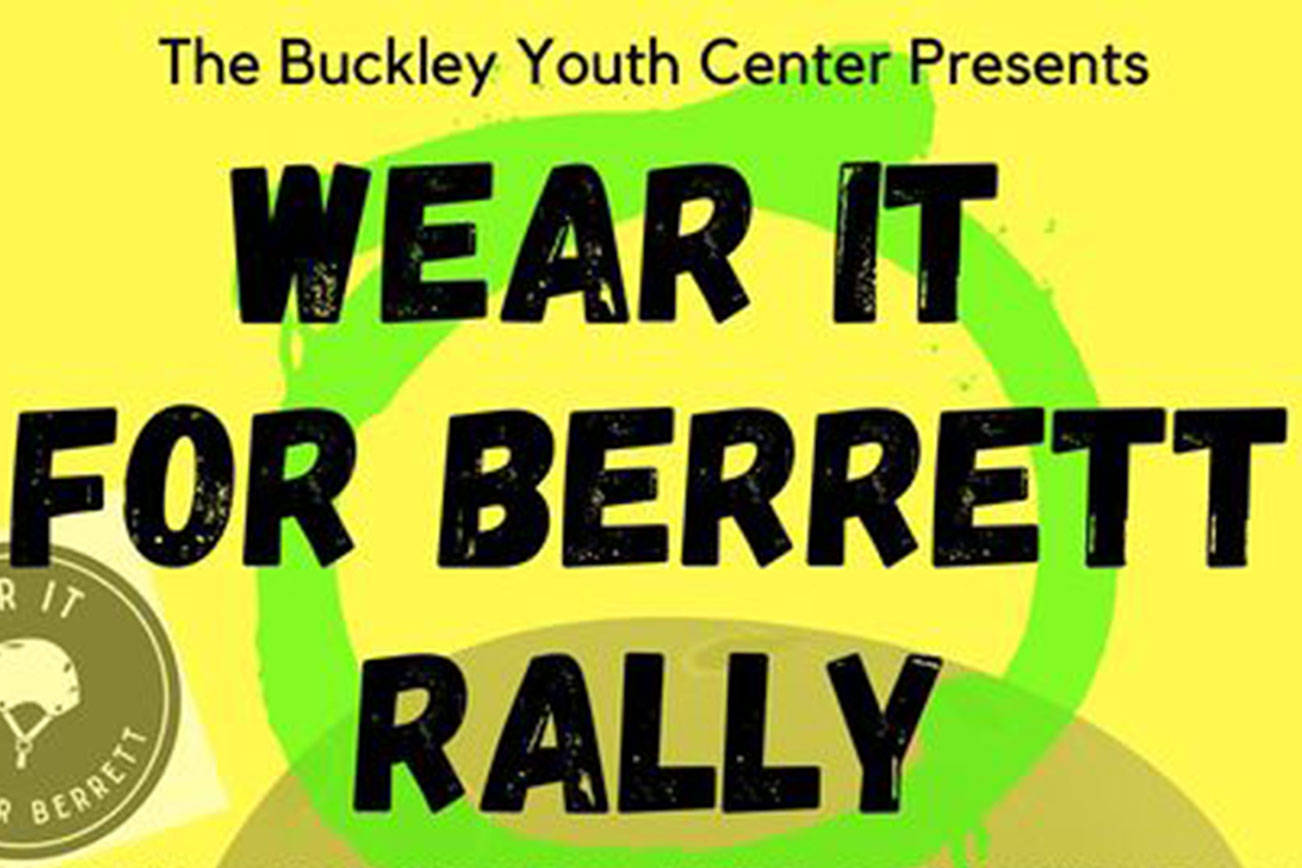 The "Wear it for Berrett Rally" is April 25, and will feature a skate competition, silent auction and more.