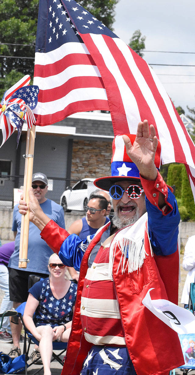 After having to cancel last year’s parade due to the coronavirus pandemic, Enumclaw will once again be closing Cole Street for the Independence Day Parade this year. Photo by Kevin Hanson