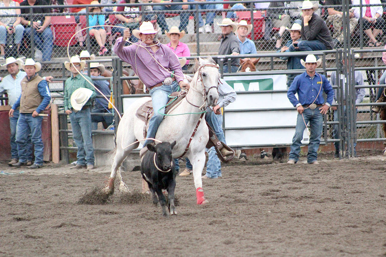 The 2021 rodeo will be taking place at the Enumclaw Expo Center Aug. 27, 28, and 29. Photo by Ray Miller-Still