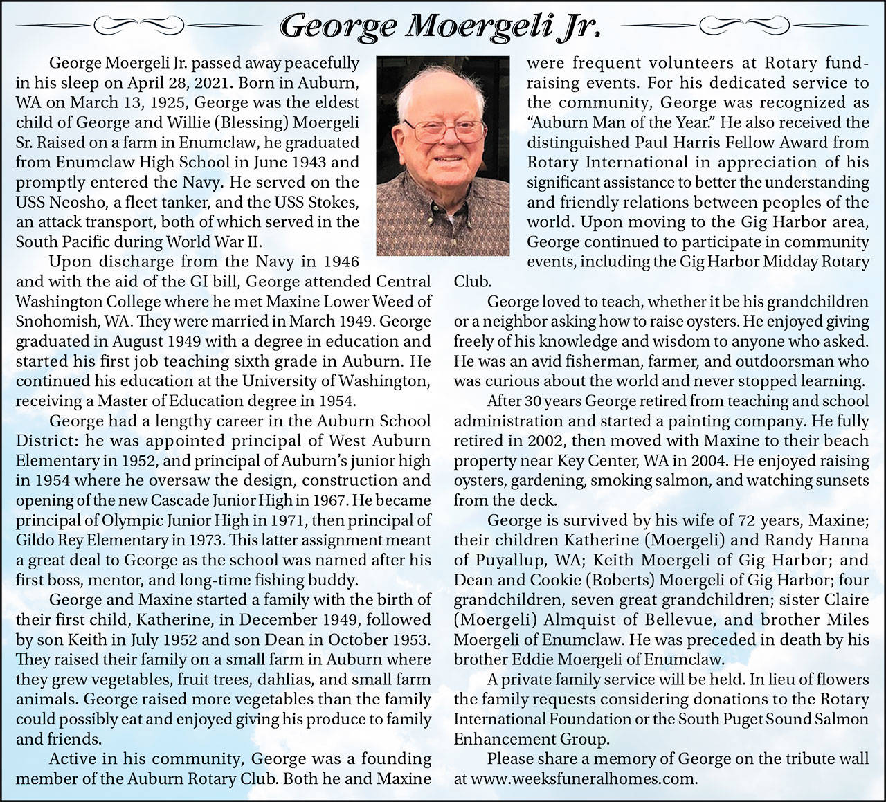 George Moergeli Jr.