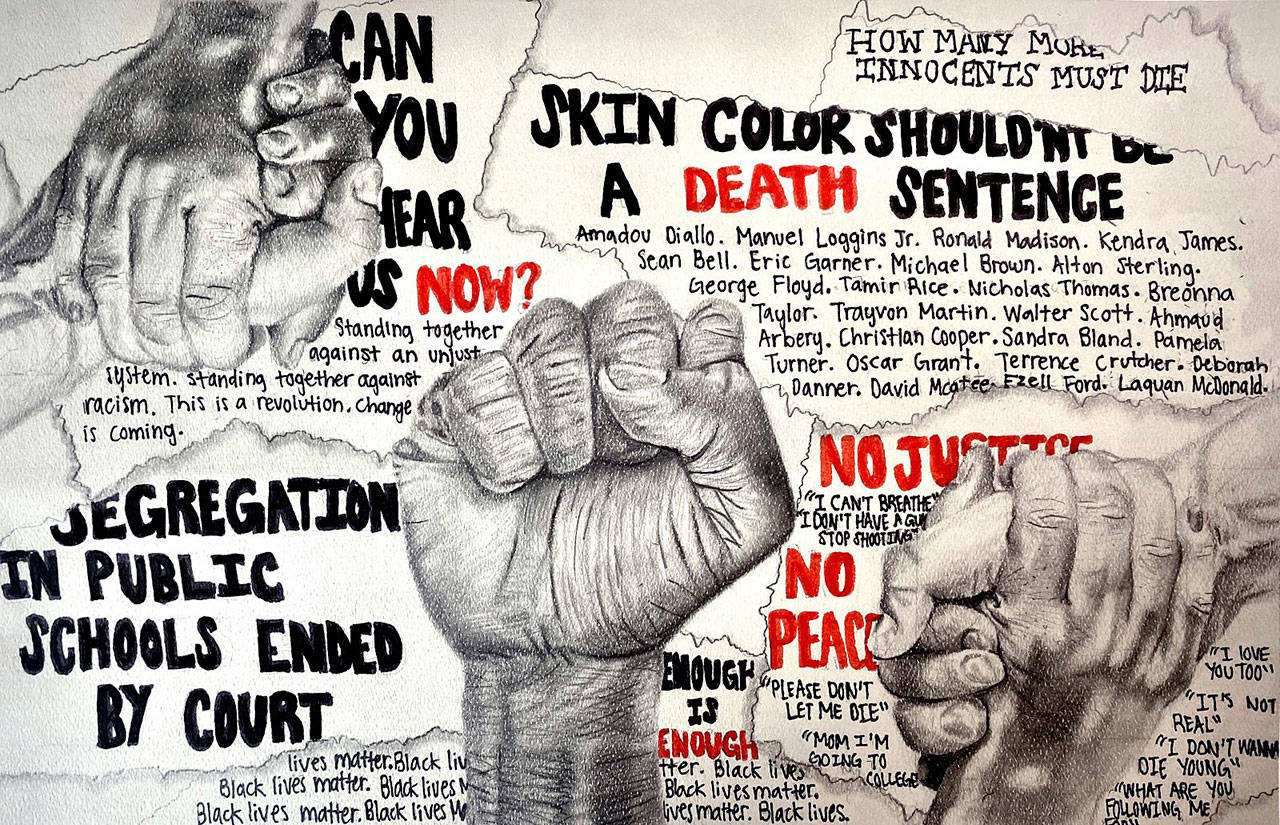 Liberty and Justice, by Meredith Petellin.