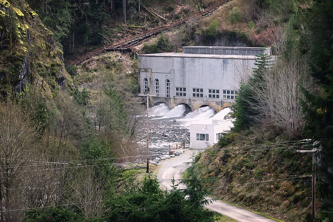The Electron Powerhouse uses the Puyallup River to produce 26 megawatts of power. This is a 2009 photo of the powerhouse. Photo by Steven Pavlov / https://commons.wikimedia.org/wiki/User:Senapa / CC BY-SA 4.0