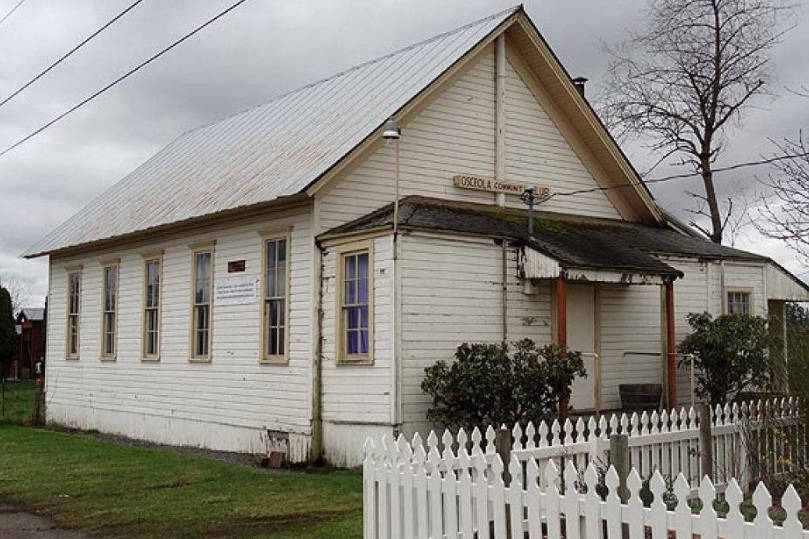 The modern day Osceola schoolhouse. Photo provided by John Anderson.