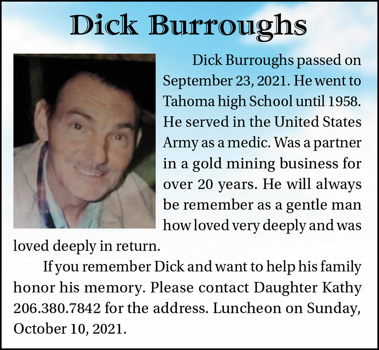 Dick Burroughs