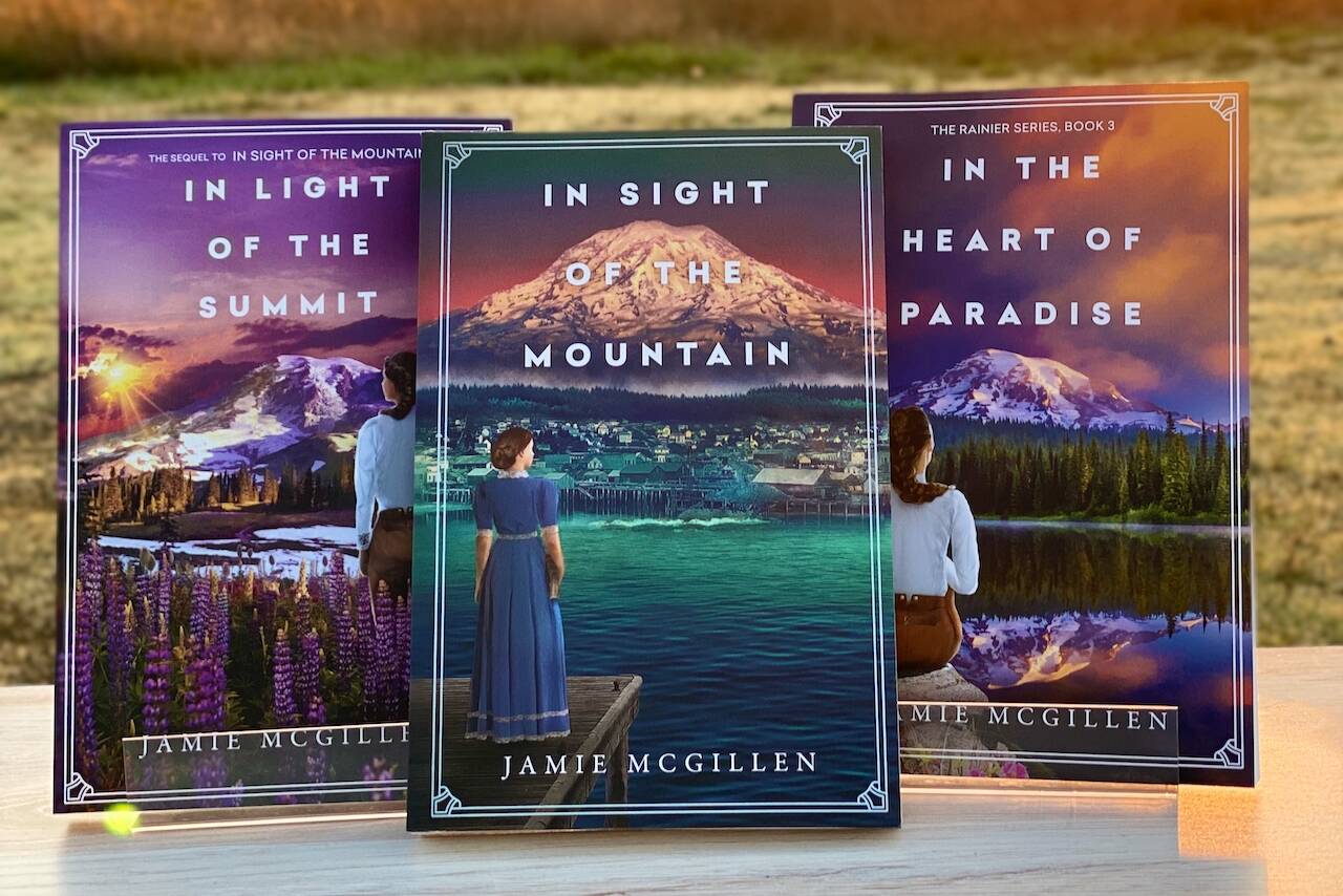 Courtesy photo 
All three of Jamie McGillen’s books can be bought or ordered at The Sequel in Enumclaw.