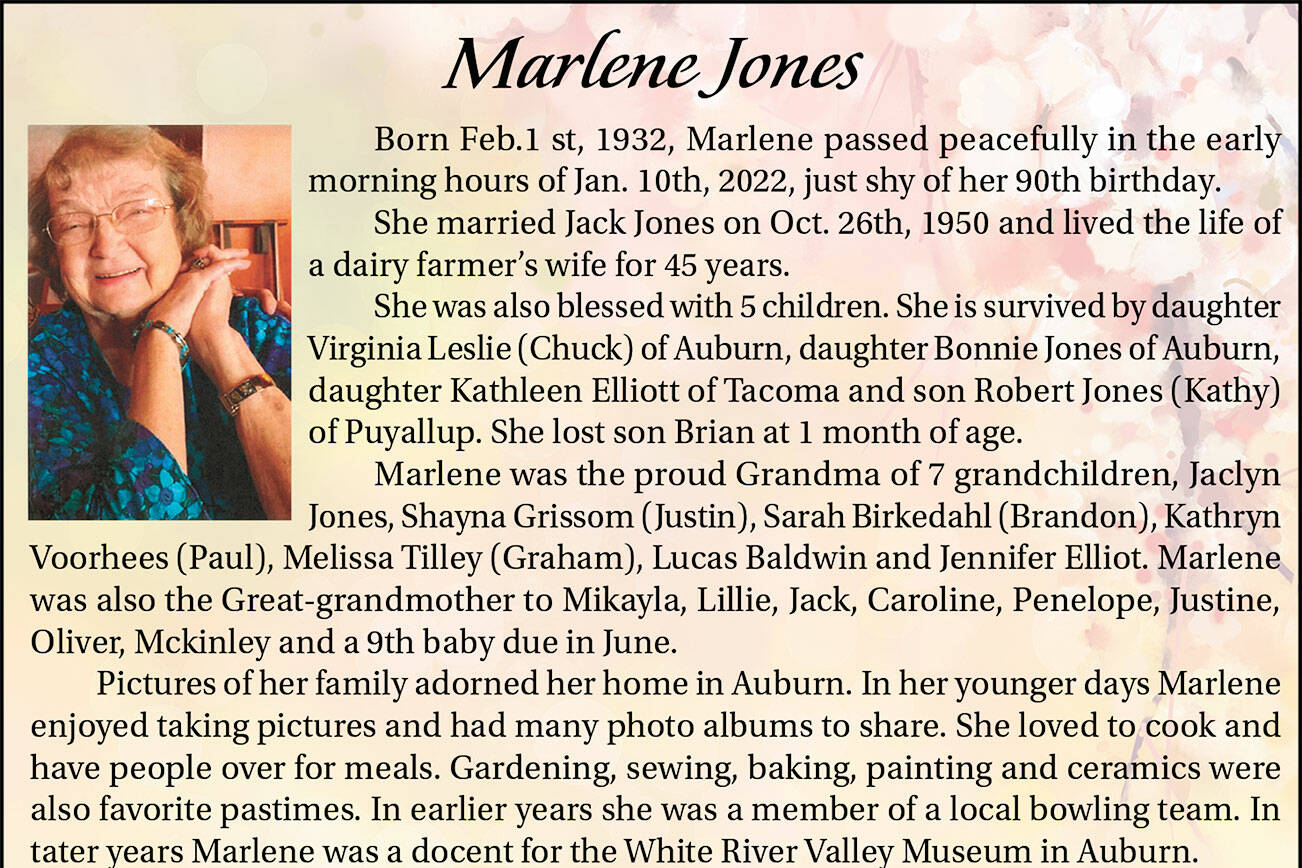 Marlene Jones