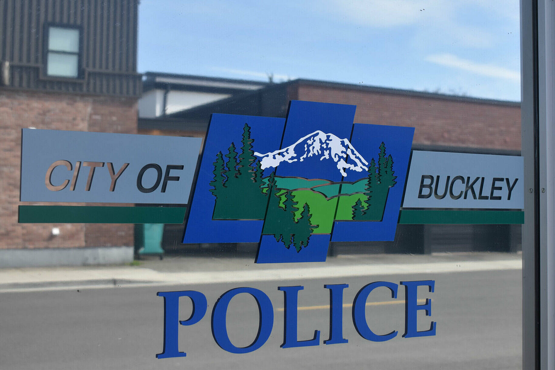 The Buckley Police Department, located at 146 S Cedar St.