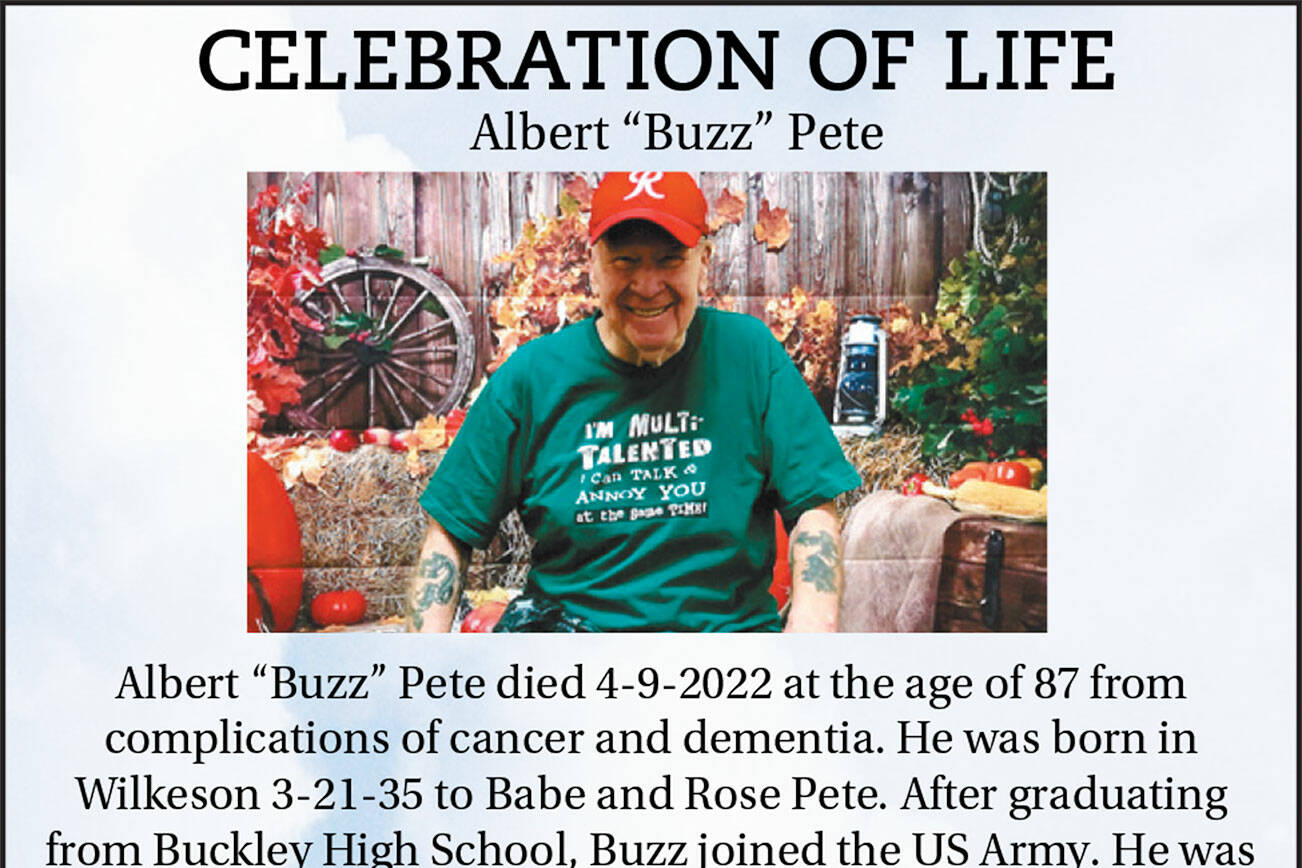 Albert "Buzz" Pete
