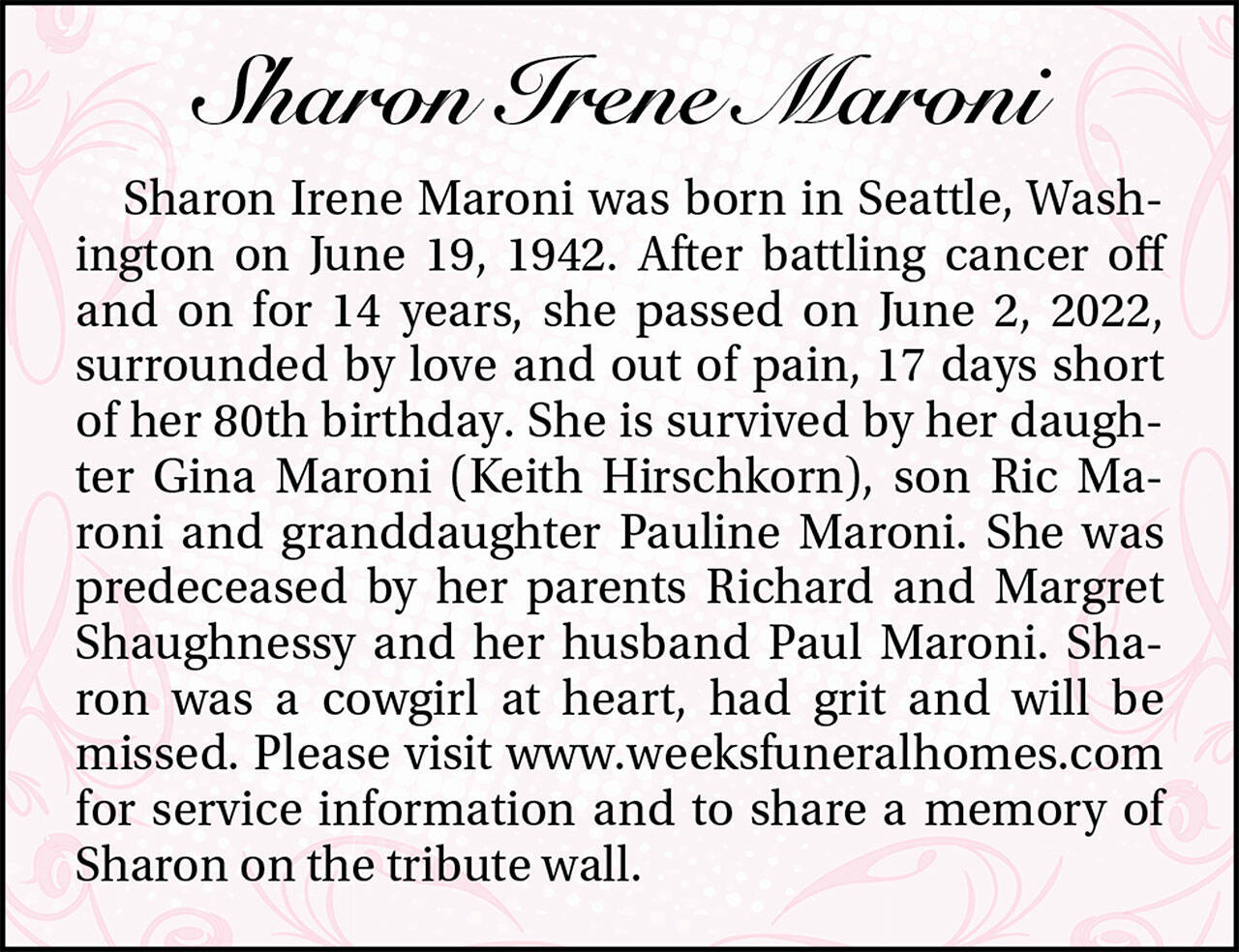 Sharon Maroni