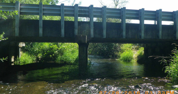 A 2016 photo of the Newaukum Creek Bridge. Photo courtesy King County
