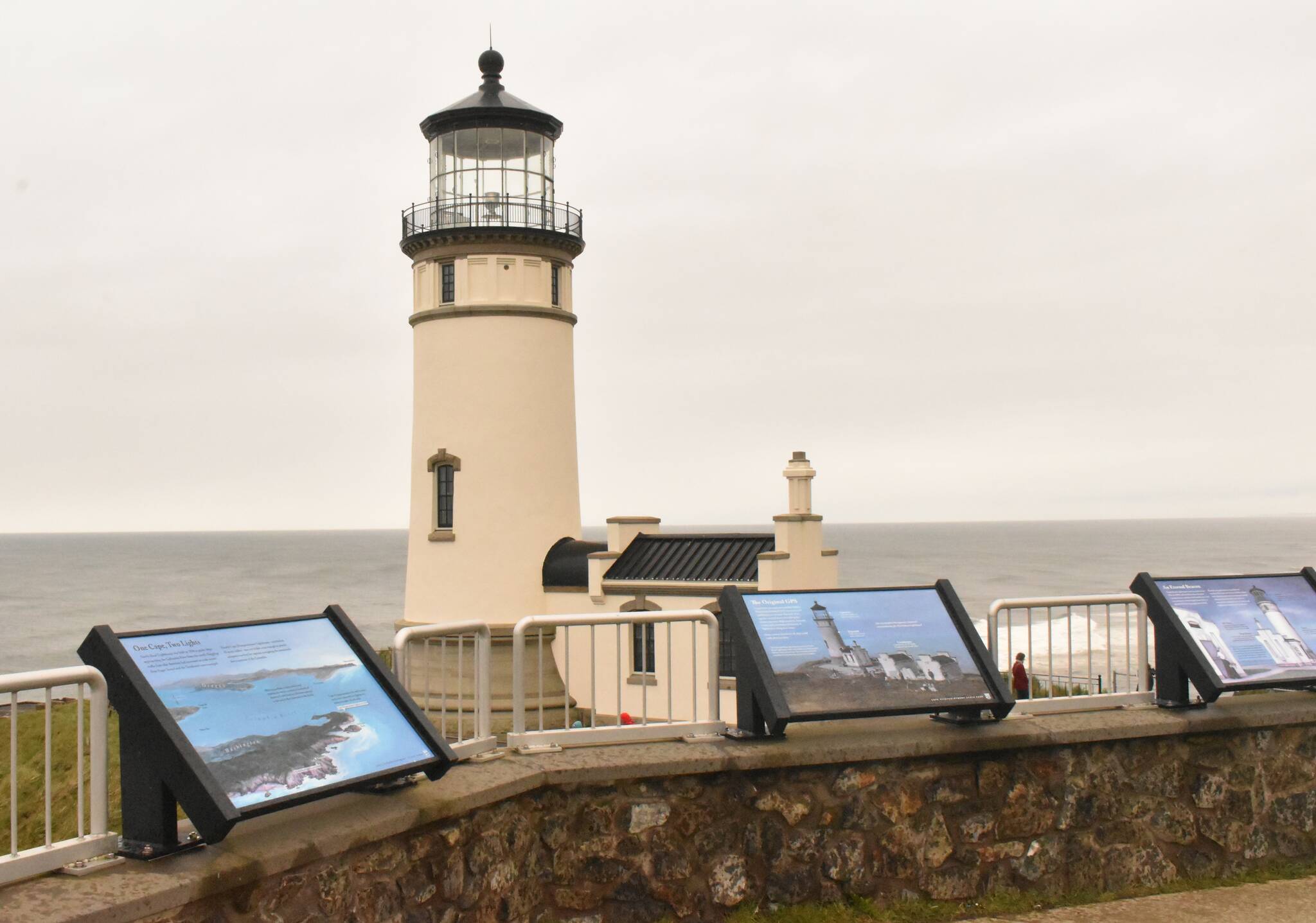 Among the highlights of a trip to Cape Disappointment State Park is a stop at the North Head Lighthouse. The original lighthouse, knows as the Cape Disappointment Lighthouse, went out of service in 1856, but ships continued to run aground at the mouth of the Columbia River, prompting the North Head Lighthouse to be built. Photo by Kevin Hanson