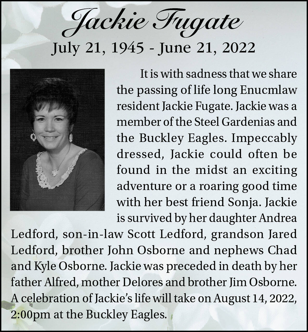 Jackie Fugate