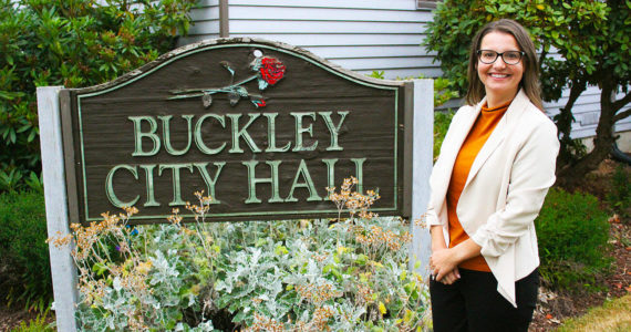 Courtney Brunell is Buckley’s newest city administrator. Photo by Ray Miller-Still