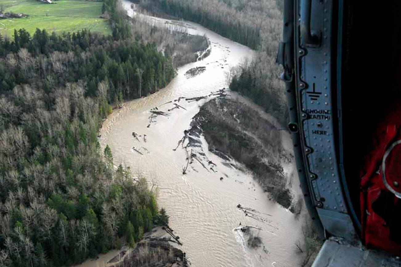 The White River flooded in 2009. Photo courtesy King County