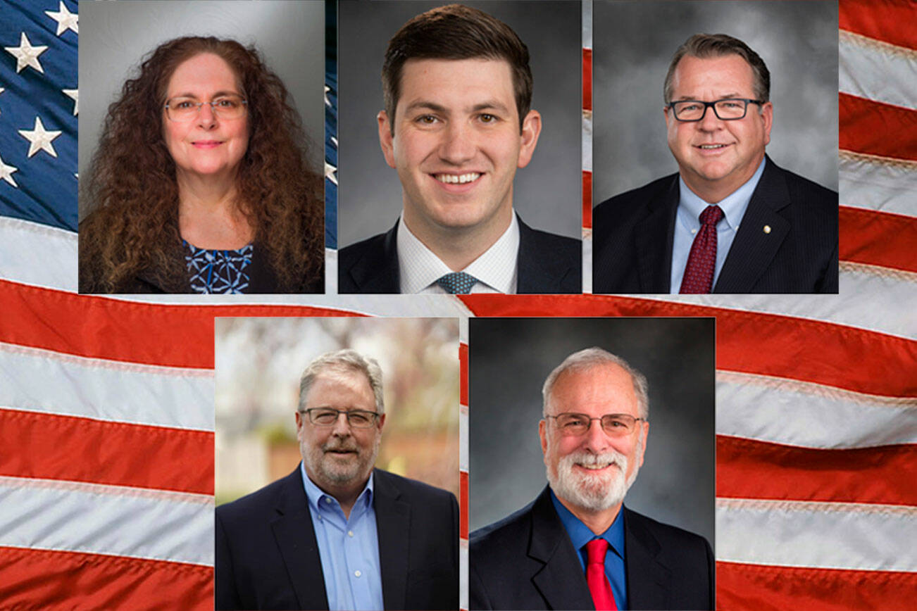 Challenger Holly Stanton and her opponent Rep. Drew Stokesbary, R-31, Rep. Eric Robertson, R-31 (unapposed), and challenger Chris Vance and his opponent, Sen. Phil Fortunato.