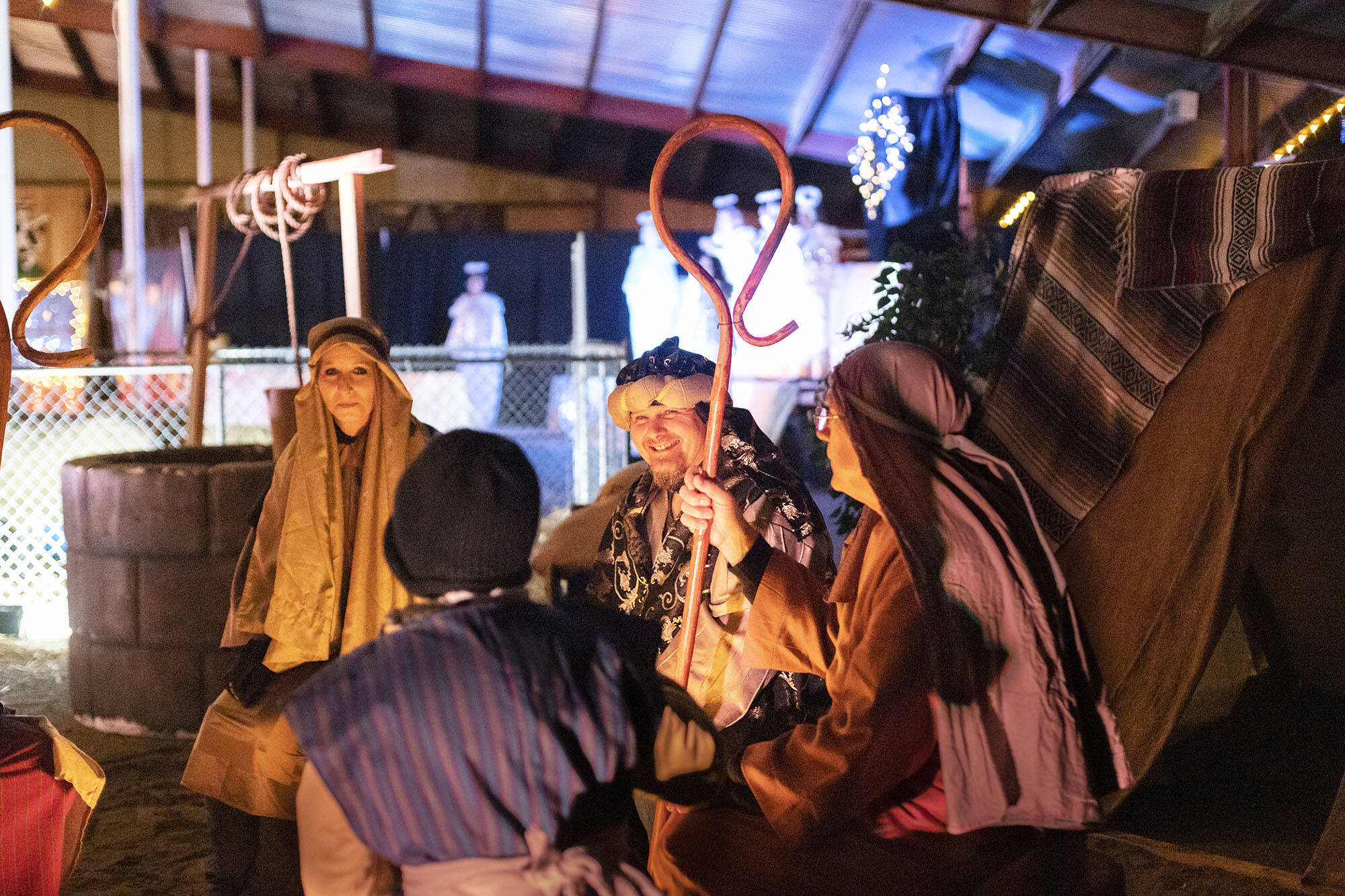 The new walk-through Living Nativity promises to be more interactive than in the past. Photo courtesy Grace Point Church
