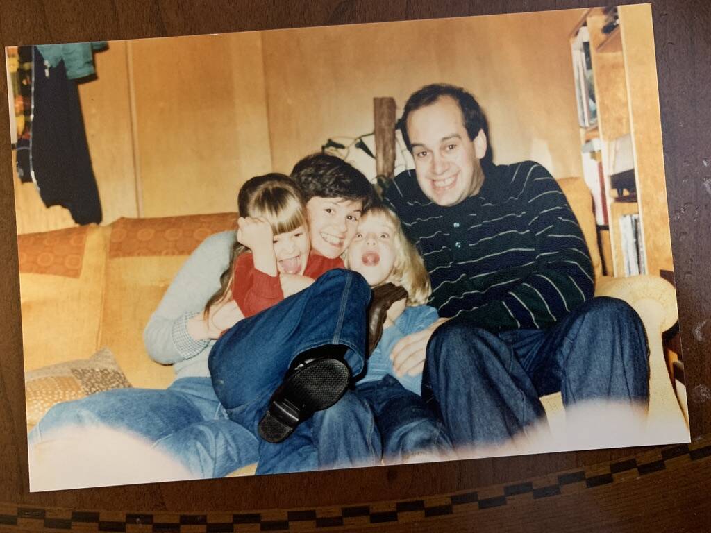 In this photo taken on or around 1978, Chuck Morrison (right) sits with his niece Krisi Stiffler, wife Mary Morrison and niece Lisa Stiffler. Picture courtesy the family.