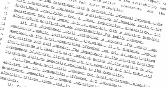House Bill 1724, sponsored by local Reps. Eric Robertson and Drew Stokesbary, would have added requirements for the Department of Social and Health Services to provide additional notice to communities before the department entered into a contract with a “Less Restrictive Alternative” home for sex offenders.
