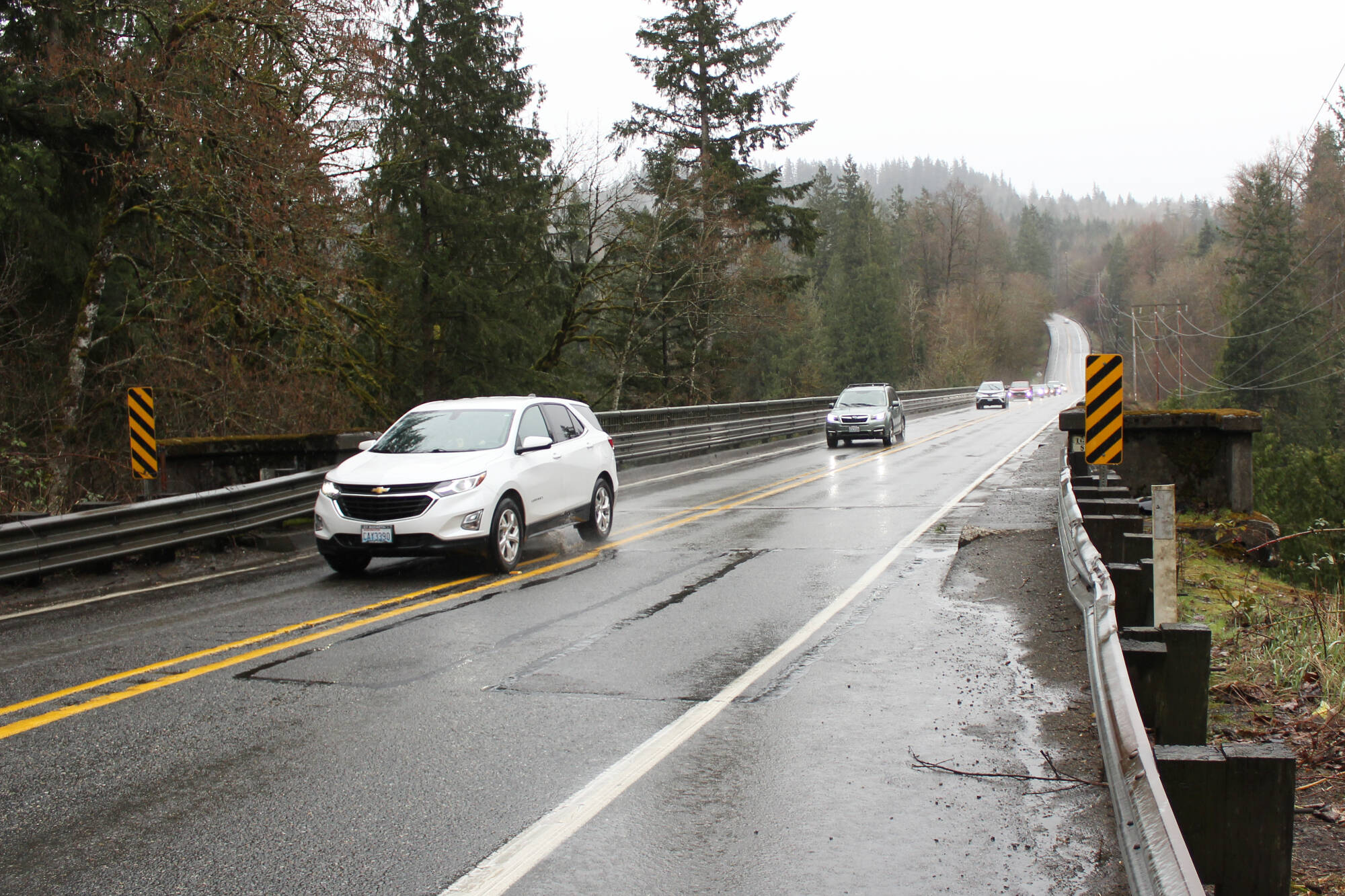 The bridge between Enumclaw and Black Diamond, known locally as the Kummer Bridge and elsewhere as the Green River Bridge, remains closed this week. Photo by Ray Miller-Still