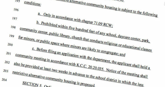 Reagan Dunn’s proposed legislation aims to give communities advanced notice that a transition home for sex offenders, known as a “Less Restrictive Alternative”, could operate nearby. Screenshot