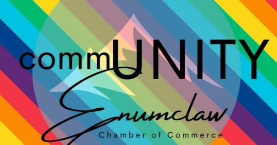 The Enumclaw Chamber used this Instagram filter for Pride Month for the last three years. A motion to use the filter again this year was voted down by the Board of Directors. Image courtesy the Enumclaw Chamber of Commerce