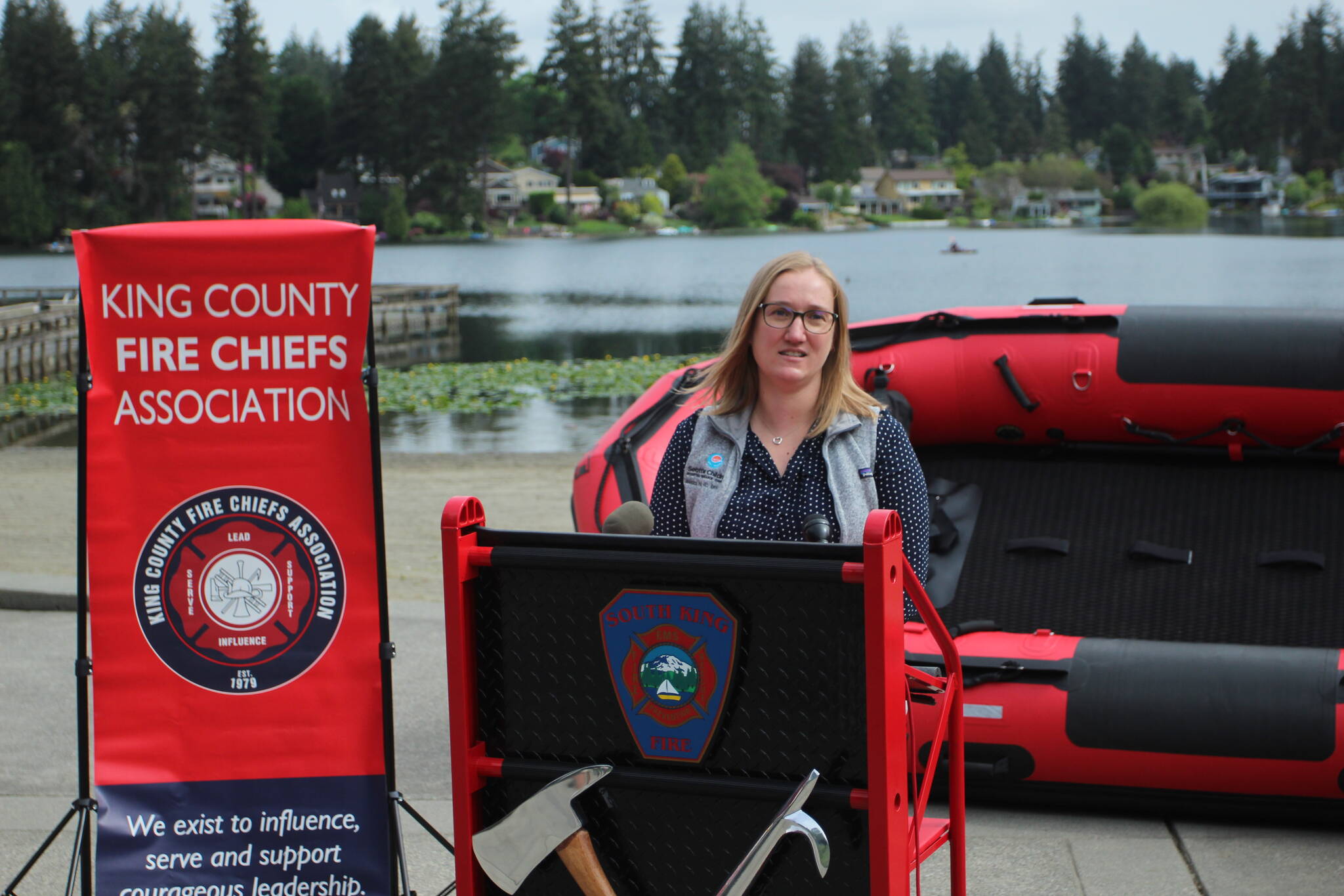 Dr. Jessica Wall, an emergency room physician at Seattle Children’s Hospital, says drownings are the leading cause of unintentional injury-related deaths for Washington children ages 1 to 4. Olivia Sullivan / The Mirror