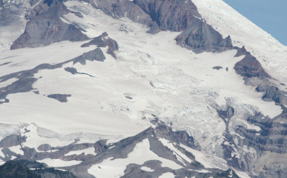 Brian Harper collapsed on the Cowlitz Glacier on Mount Rainier, pictured here. Photo by Walter Siegmund / Copyright (C) 2000,2001,2002 Free Software Foundation, Inc. 51 Franklin St, Fifth Floor, Boston, MA 02110-1301 USA