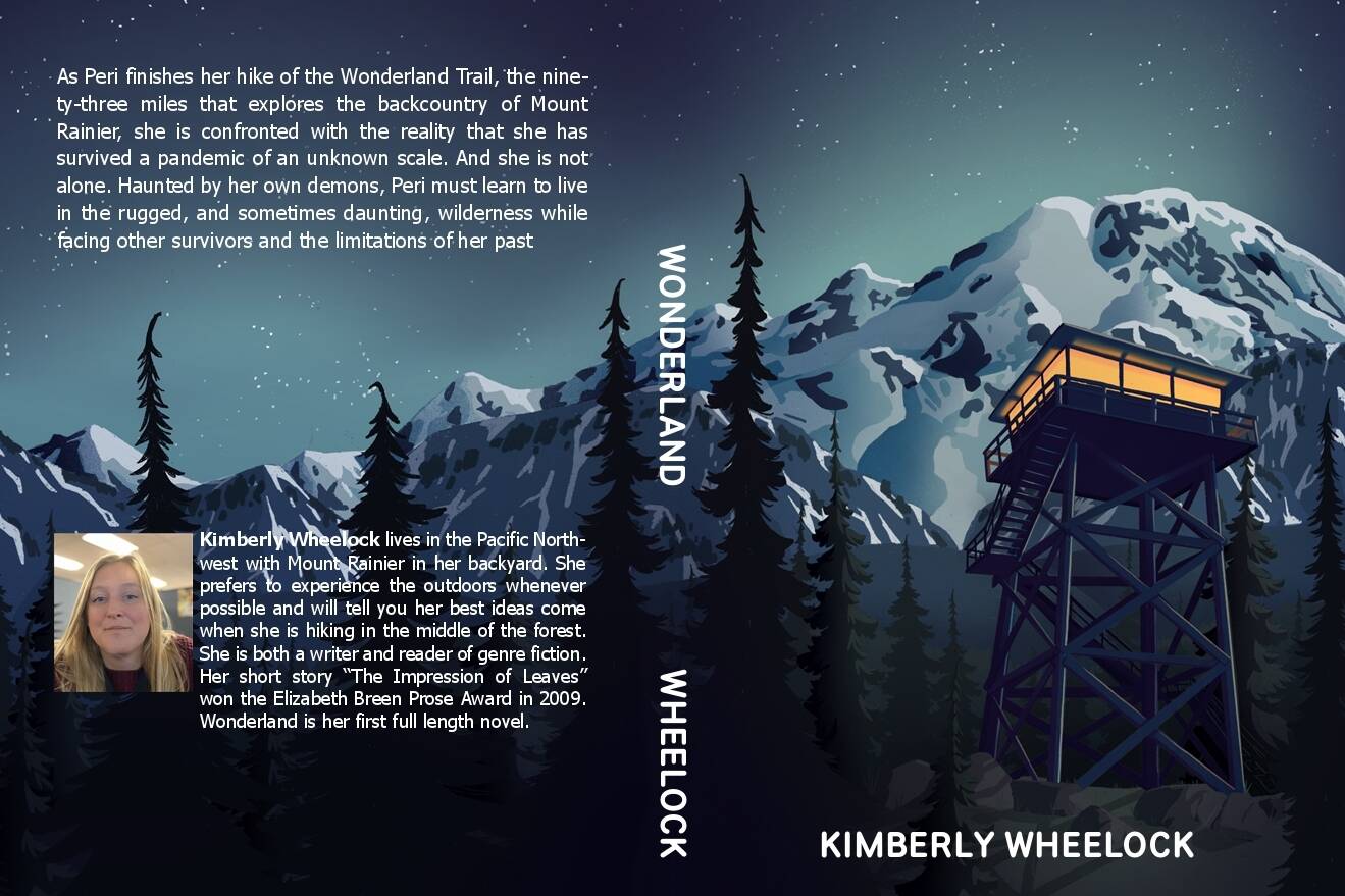 Submitted image
Kimberly Wheelock’s first book, “Wonderland” can be bought at The Dusty Shelf in Enumclaw and Whistlin’ Jack’s Outpost and Lodge of SR 410.