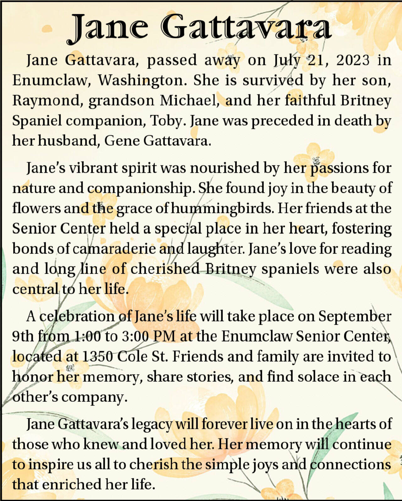 Jane Gattavara