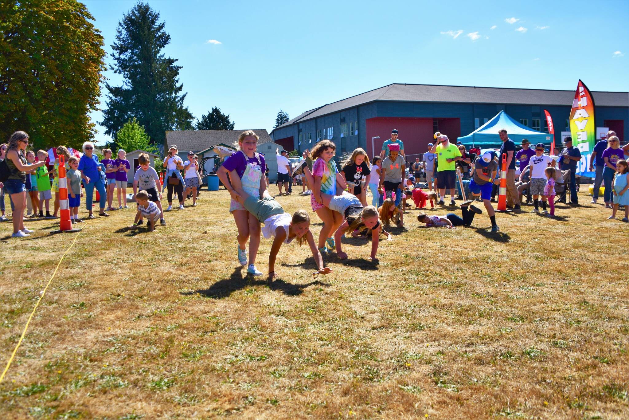 Photo Courtesy of Debbie Page
Kids playing field games during Black Diamond Labor Days.
